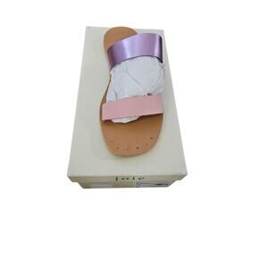 Joie Bannison Studded Leather Slide Sandals – Size 8 – Pink – New in Box